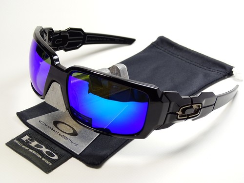 Oakley oil drum black blue - black,